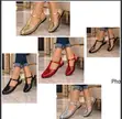Zara Low Heel Flat Sandals - 2