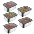 Saitin Kwalaye 5-in-1 na Bakin Karfe Mai Hatimi - 1