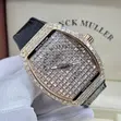 Franck Muller Luxury Automatic Leather Wristwatch - 2