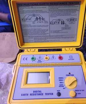 Digital Earth Resistance Tester - Brand New