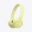 Sony WH-CH520 Wireless On-Ear Headphones - Yellow - 1