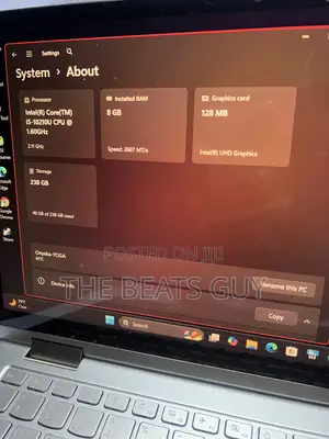 Lenovo Yoga C740 Laptop - 8GB RAM, 256GB SSD