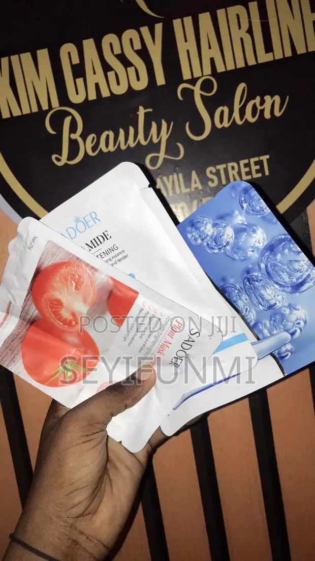 Korean Face Sheet Mask - Hydrating & Glowing for Acne - 1