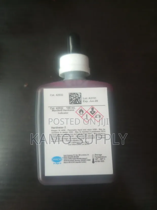 Hach Hardness Indicator Solution, 100 mL - 1