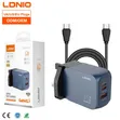 LDNIO Q6 45W USB-C to USB-C Charger - 1