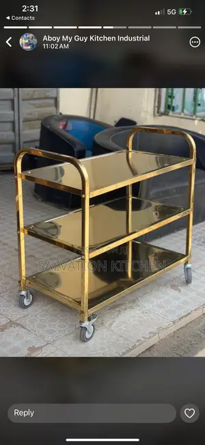 Commercial Food Trolley - Brand New