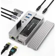 Onten OTN-UC966 10-in-1 M.2 NVMe/SATA SSD Enclosure - 1