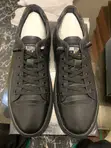 Fendi Black Leather Sneakers - Size 43 - 1