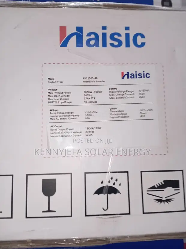 Brand New 15kva Haisic Hybrid Inverter - 1