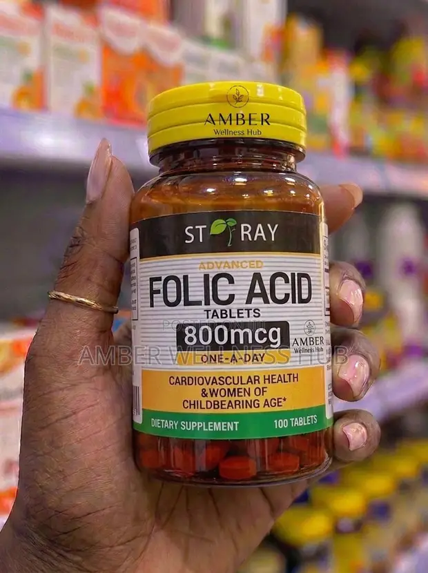 Folic Acid Supplement - Vitamin B9 - 1