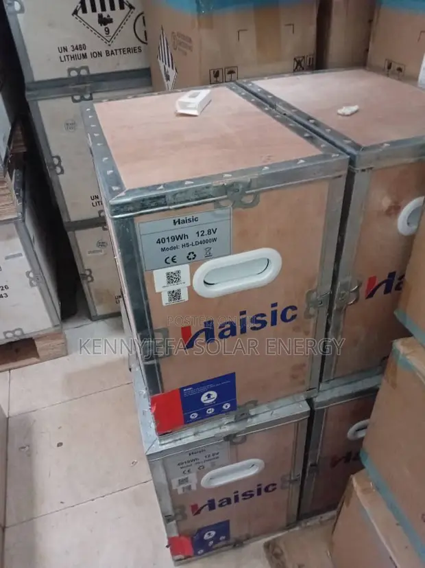 4kWh 12V Lithium Battery - Haisic Black - 1