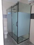 Ideal Brand Rectangular Glass Shower Cubicle - 1