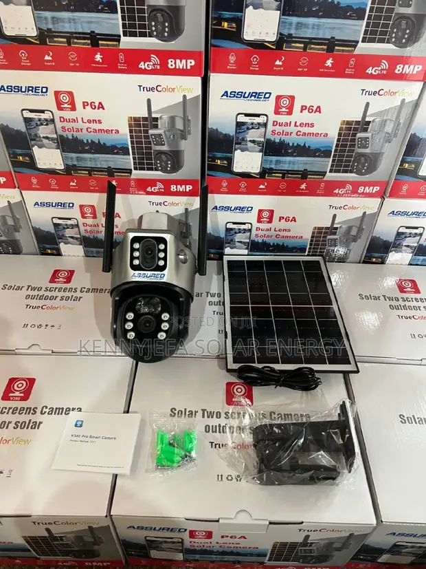Solar CCTV Camera with SIM Card Slot - 1