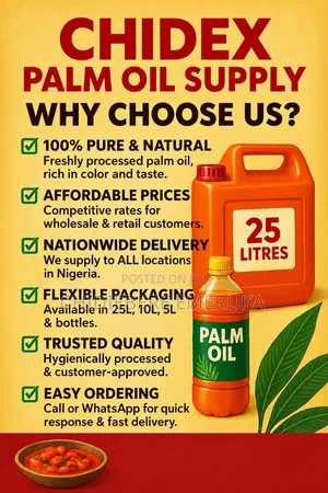 Pure Natural Red Palm Oil