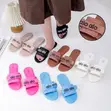 Hermes Slippers - Brand New Leather - 3