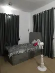 Standard 4x6 Bed Frame with Curtains - 2