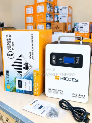 Hicces 500W/1kWh Solar Generator Duk A Cikin Daya