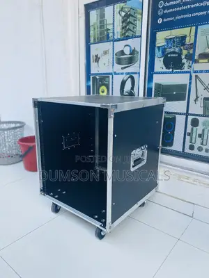 10U Heavy-Duty Amp Rack Flight Case