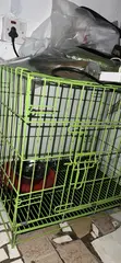 Dog Cage - 2 Months Used, Metal - 1