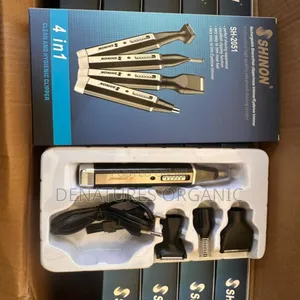 4-in-1 Rechargeable Grooming Kit: Shaver, Clipper, Trimmer