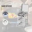 Crown Star 4 Burner Gas Mai Girki - 2