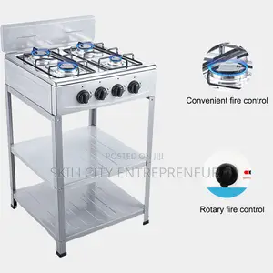 Crown Star 4 Burner Gas Mai Girki