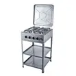 Crown Star 4 Burner Gas Mai Girki - 5