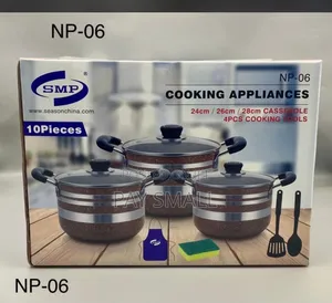 SMP NP06 Non-Stick Pots Set