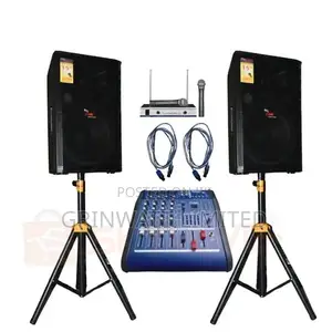 Rechargeable Speaker Rental with Microphone
