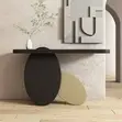 Kayan Daki Baki Na Zamani Na Katako Mai Tsarin Geometric - 3