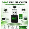 2-in-1 WiFi 6 & Bluetooth 5.4 USB Adapter - 1