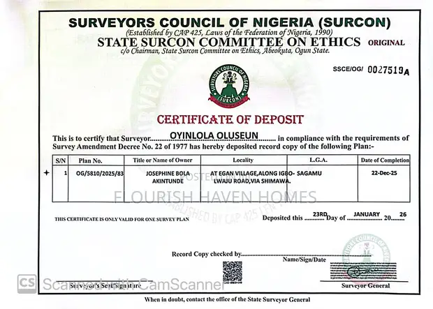 Ayonitemi-Relief Estate, Shimawa - Land for Sale - 1