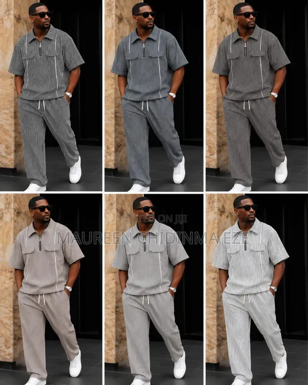 Men's Quality 2-Piece Ash Suit - 1