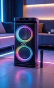 AILIPU SP-3622D Dual 8-Inch Rechargeable Bluetooth PA Speaker System - 1