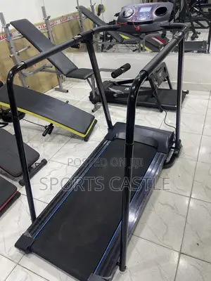 Compact Walking Treadmill with Long Handle