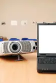 Projector, Screen & PA System Rental - 1