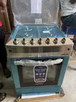 Bruhm 4-Burner Gas Cooker/Oven BGC-6640SS - 1