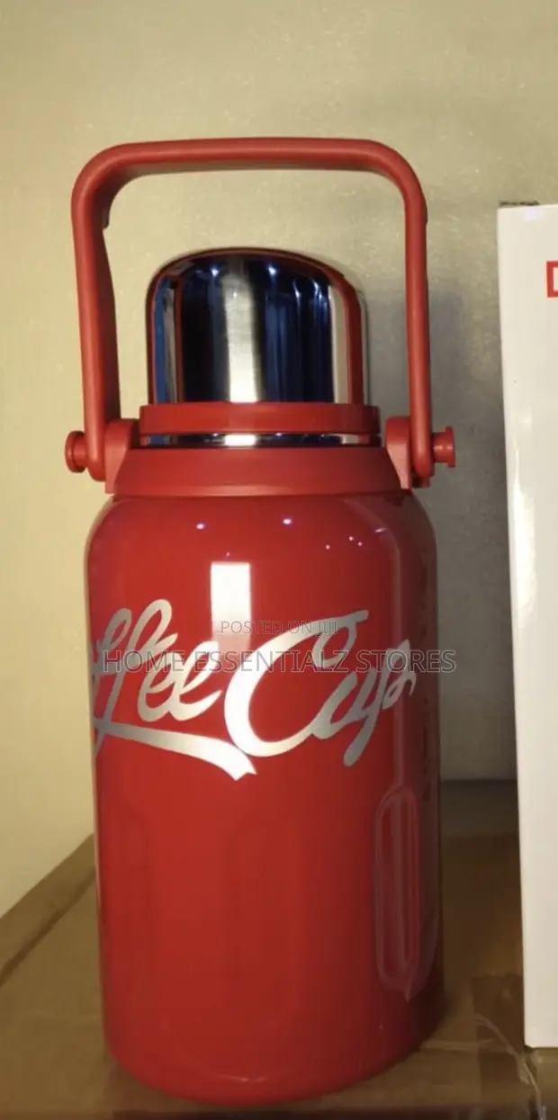 1.2L Diamond Coffee Cup Vacuum Flask - Stainless Steel Thermal Flask - 1