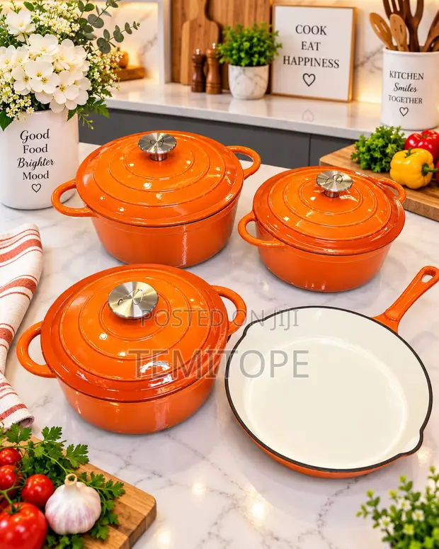 Die Cast Non-Stick Pots Set - 1