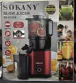 Sokany Slow Juicer - Brand New - 1