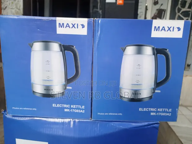 Maxi 1.7L Glass Electric Kettle MK-17GO3A2 - 1