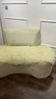 Brand New Studio Chair with Fur Rug - 2