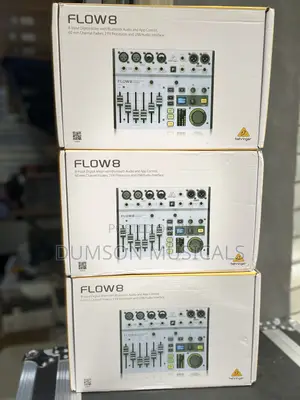 Behringer FLOW 8 8-Input Digital Mixer tare da Bluetooth
