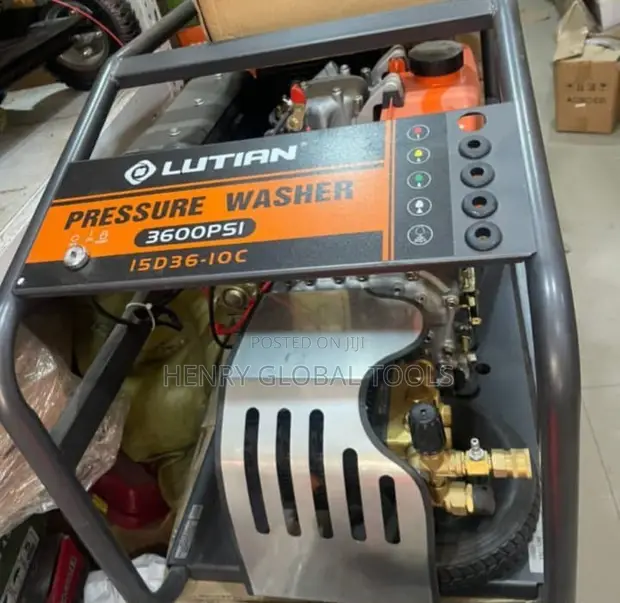 Lutian Professional Diesel High Pressure Washer - 3600 PSI - 1