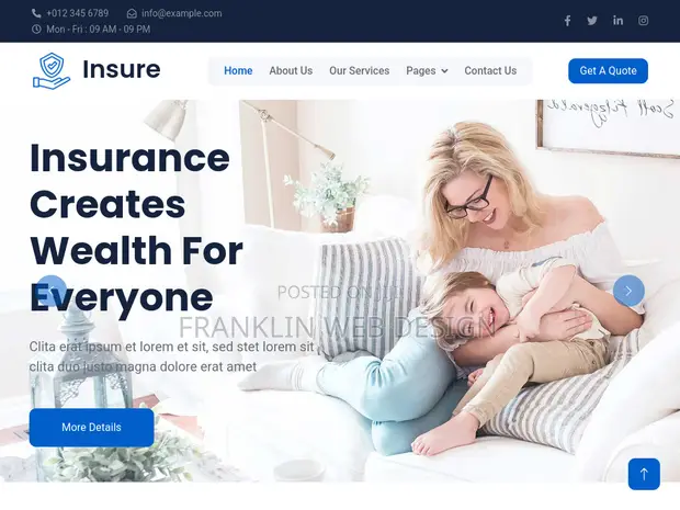 Franklin Web Design - Business Websites - 1