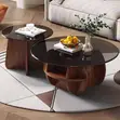 Luxury Center Table (2pcs Glass Top) - 1
