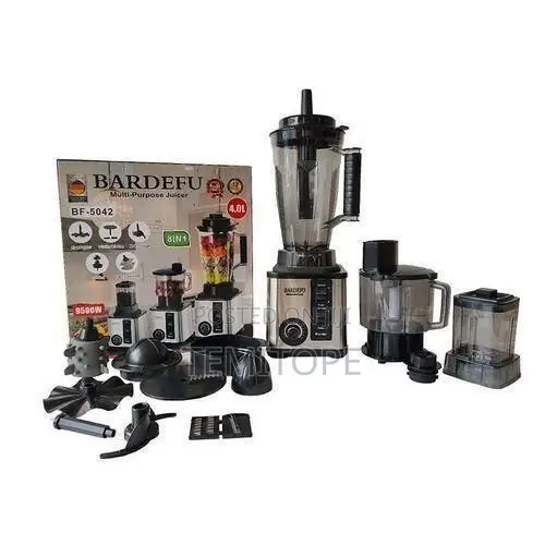Bardefu 8-in-1 Blender with Juicer and Food Processor - 1