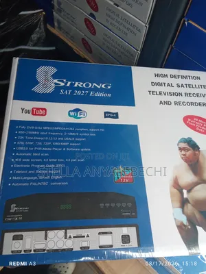 Strong Satellite Free-Air WiFi Digital Decorder + Dish