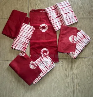 Adire Fabric - Yellow, 5 Yards