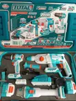 Total 3-in-1 Combo Kit: Angle Grinder, Drill/Driver, Rotary Hammer - 1